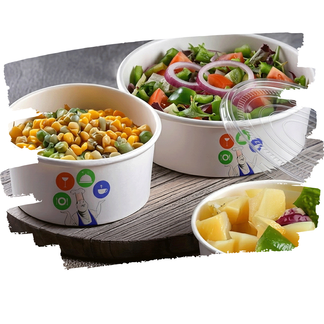 علب طعام ورقية ستار باك