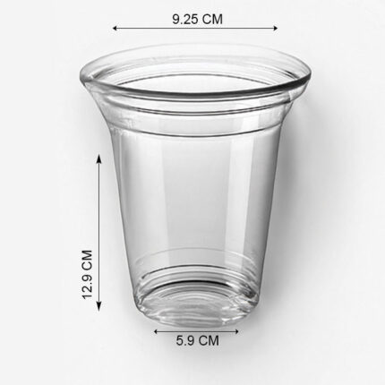 كوب بلاستيكي شفاف N-Normal pet 18 OZ
