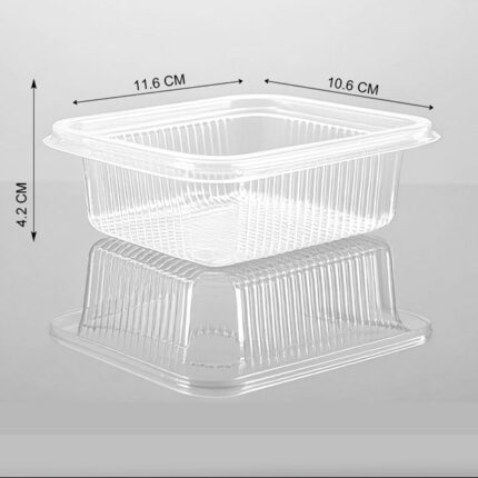علب مفصلية شفافه p.p & p.t 375 CC